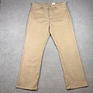 Katin Pants George 64 Relaxed Straight Mens 31x30 Tan Khaki Five Pocket Chino